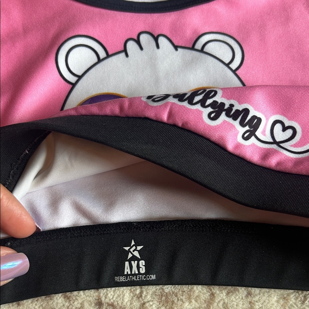 Pink Rebel Athletic Sports Bra - Picture 2 of 3